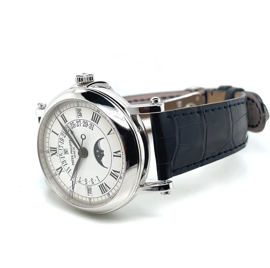 Patek Philippe Perpetual Calendar 5059G-001 36mm White gold White 7