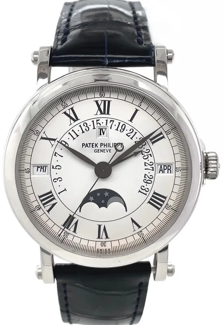 Patek Philippe Perpetual Calendar 5059G-001 36mm White gold White 14