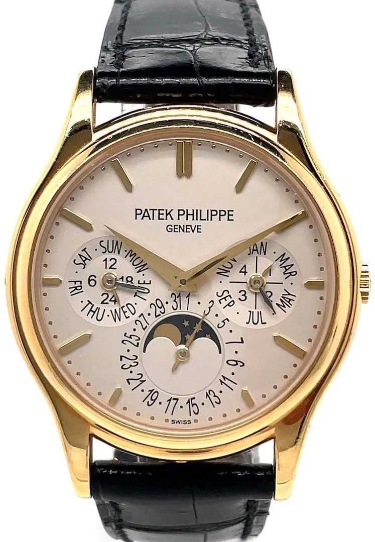 Patek Philippe Perpetual Calendar 5140J-001 37mm Yellow gold and 18k yellow gold Black