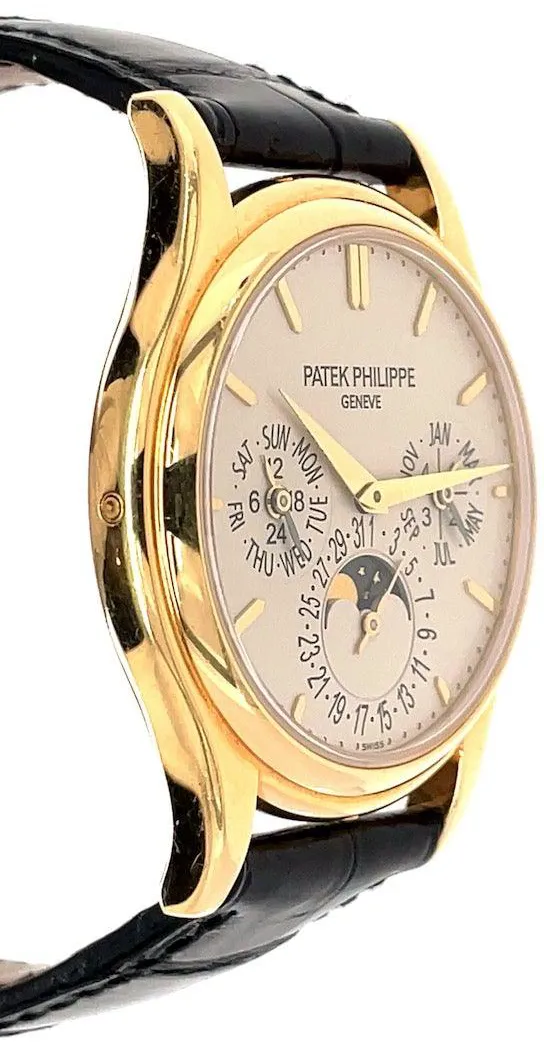 Patek Philippe Perpetual Calendar 5140J-001 37mm Yellow gold and 18k yellow gold Black 5