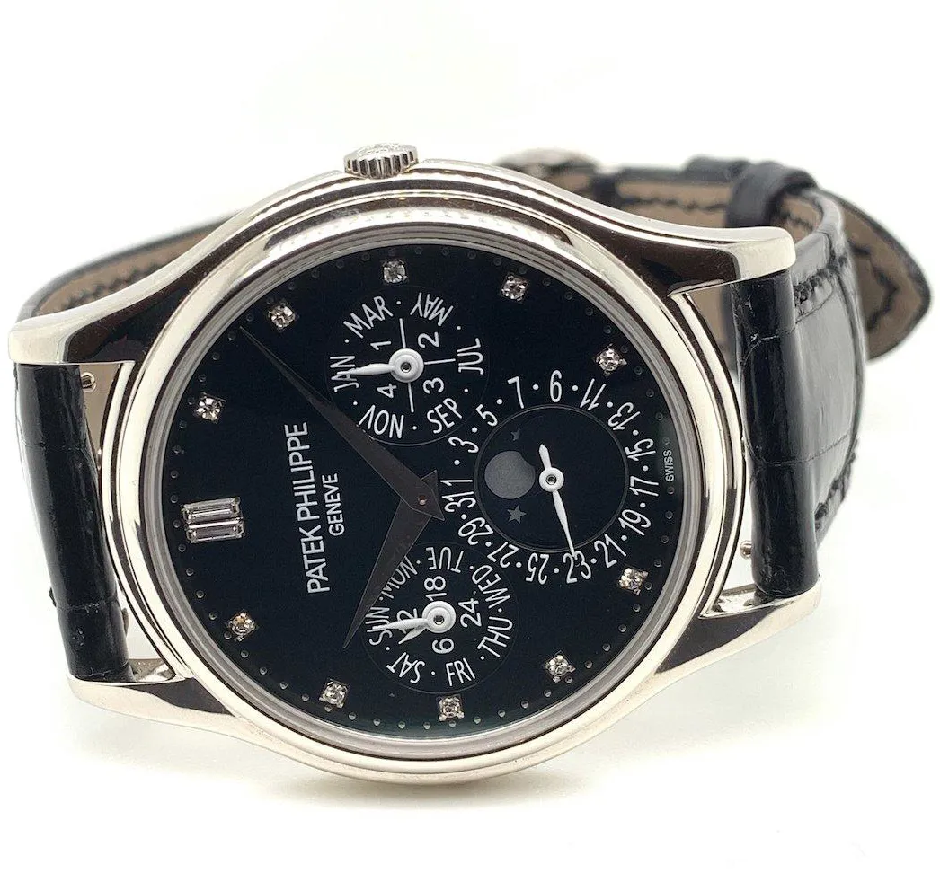 Patek Philippe Perpetual Calendar 5140P-013 37mm Platinum Black 9