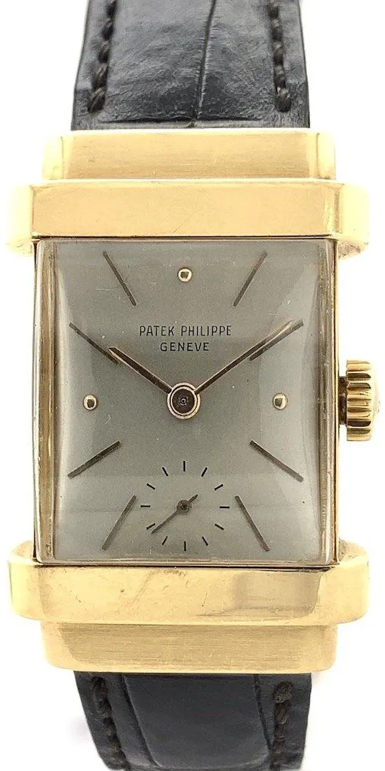 Patek Philippe Top Hat 1450J 37mm Yellow gold and 18k yellow gold Silver 13