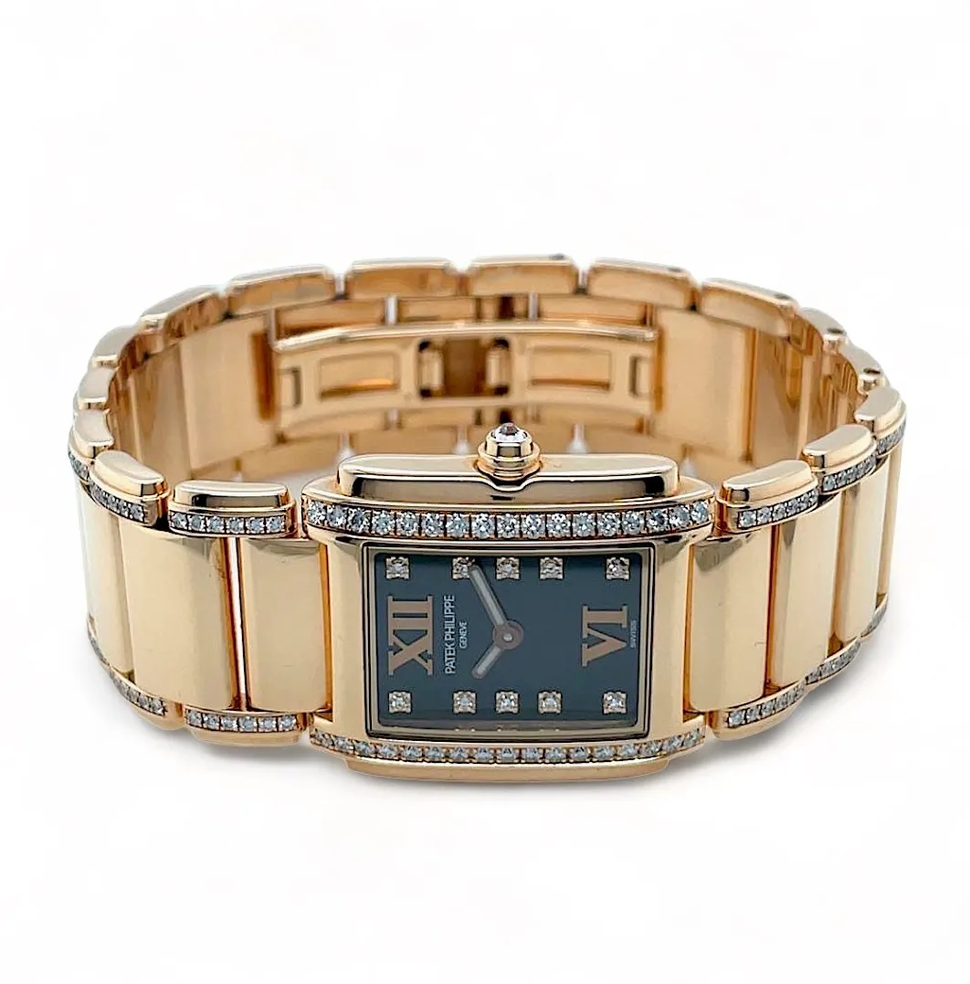 Patek Philippe Twenty~4 4908/30R-001 26.5mm Rose gold and 18k rose gold Black 6