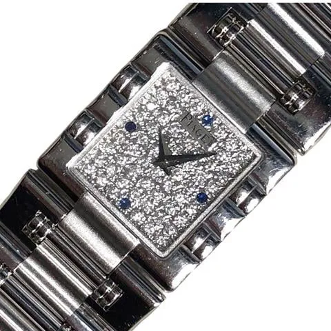 Piaget Dancer 15317 17mm White gold Silver