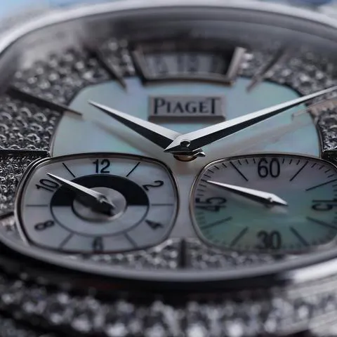 Piaget Emperador G0A32018 42mm White gold Gray 2