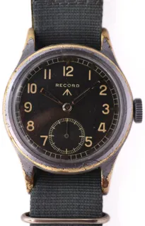 Record Watch Company WWW L 34094 Nickel Black