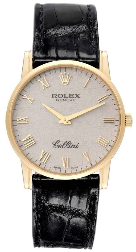 Rolex Cellini 5116 32mm White gold Ivory