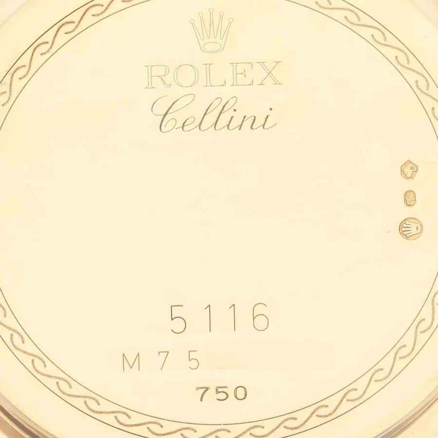 Rolex Cellini 5116 32mm White gold Ivory 3