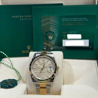 Rolex Datejust 126333-0021 Yellow gold and Stainless steel Champagne