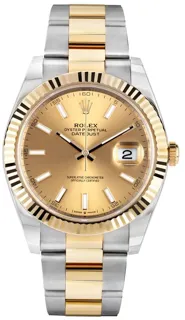 Rolex Datejust 126333-0021 Yellow gold and Stainless steel Champagne