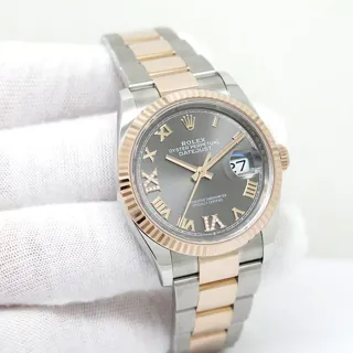 Rolex Datejust 126231-0024 Rose gold and Stainless steel Slate