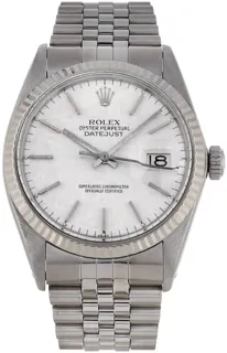 Rolex Datejust 36 16014 White gold and Stainless steel Silver