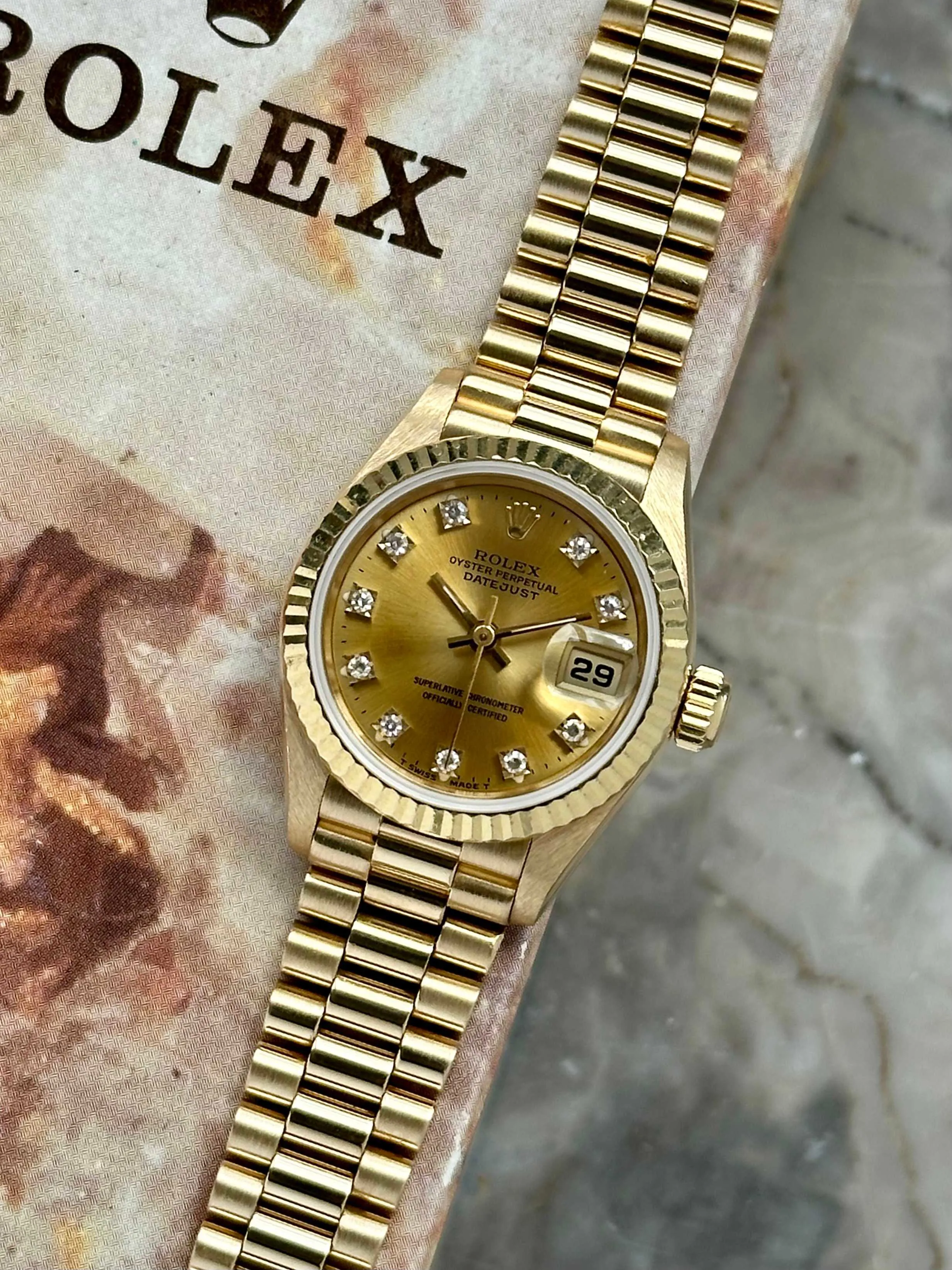 Rolex Datejust 69178G 26mm Yellow gold Gold