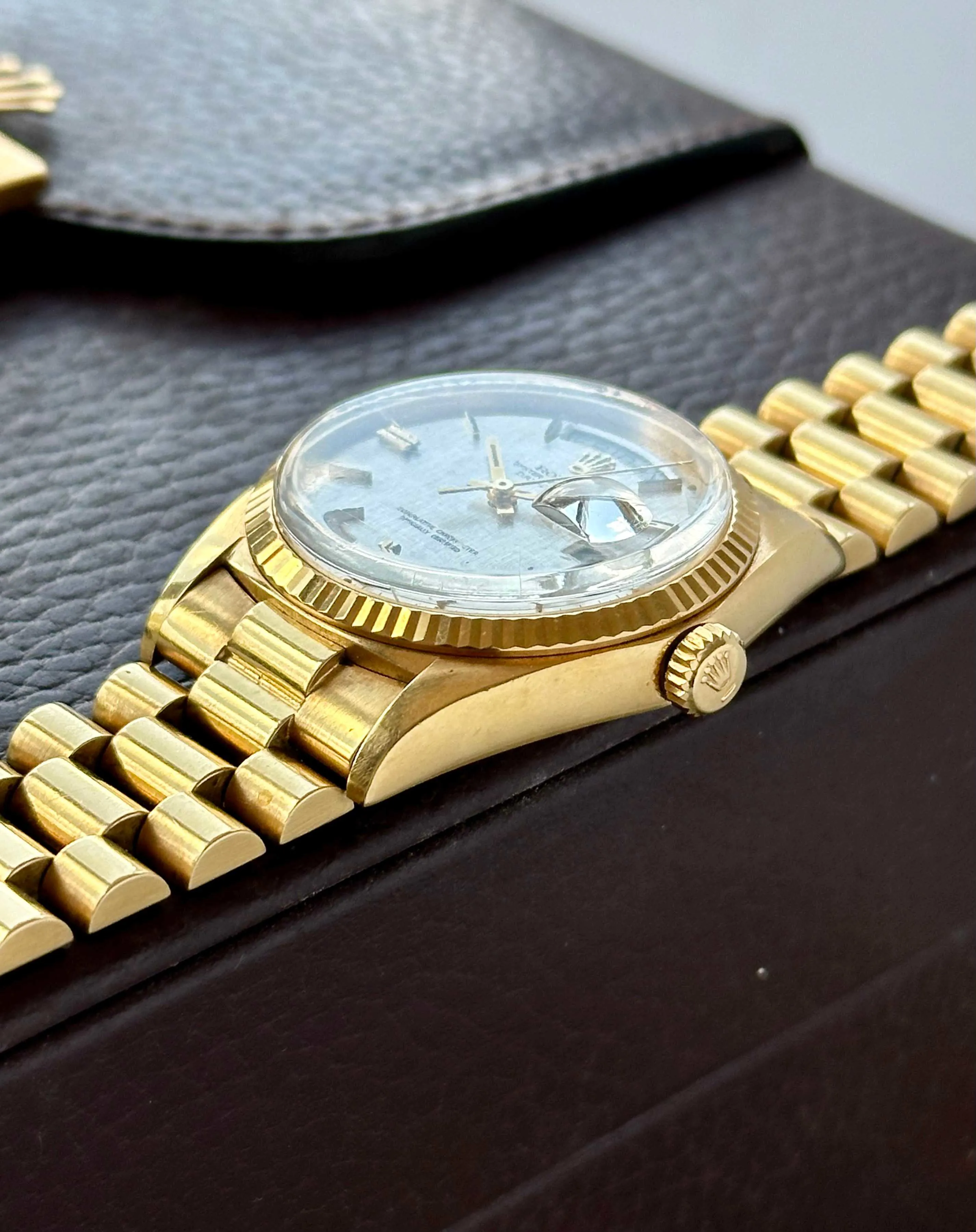 Rolex Day-Date 36 1803 36mm Yellow gold Silver 10