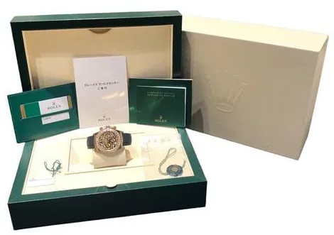 Rolex Daytona 116588TBR 40mm Yellow gold Golden and Artistic dial 12