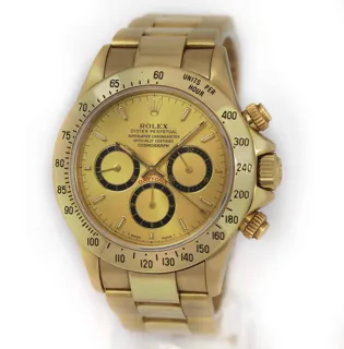 Rolex Daytona 16528 Yellow gold Champagne