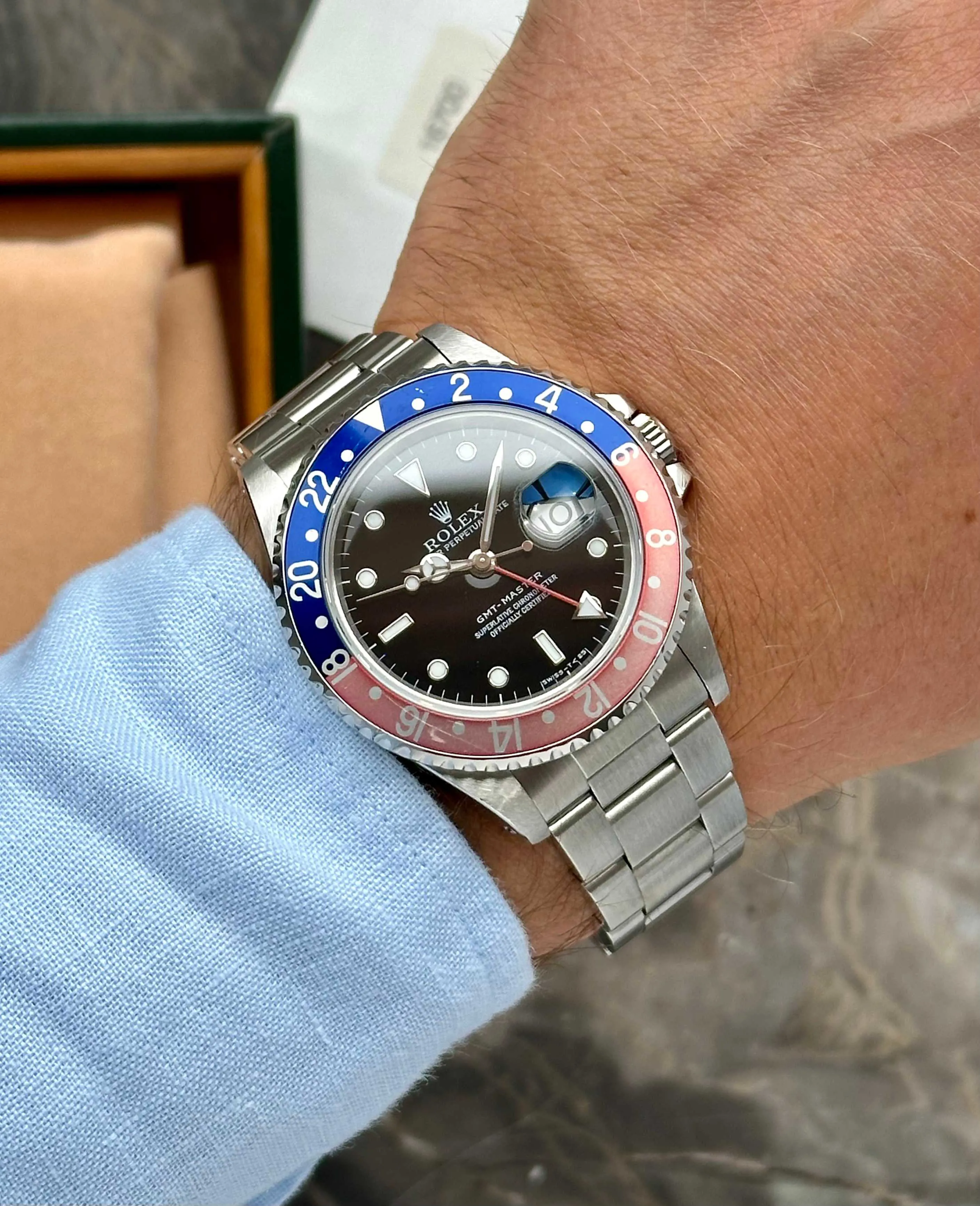 Rolex GMT-Master 16700 40mm Stainless steel Black 1