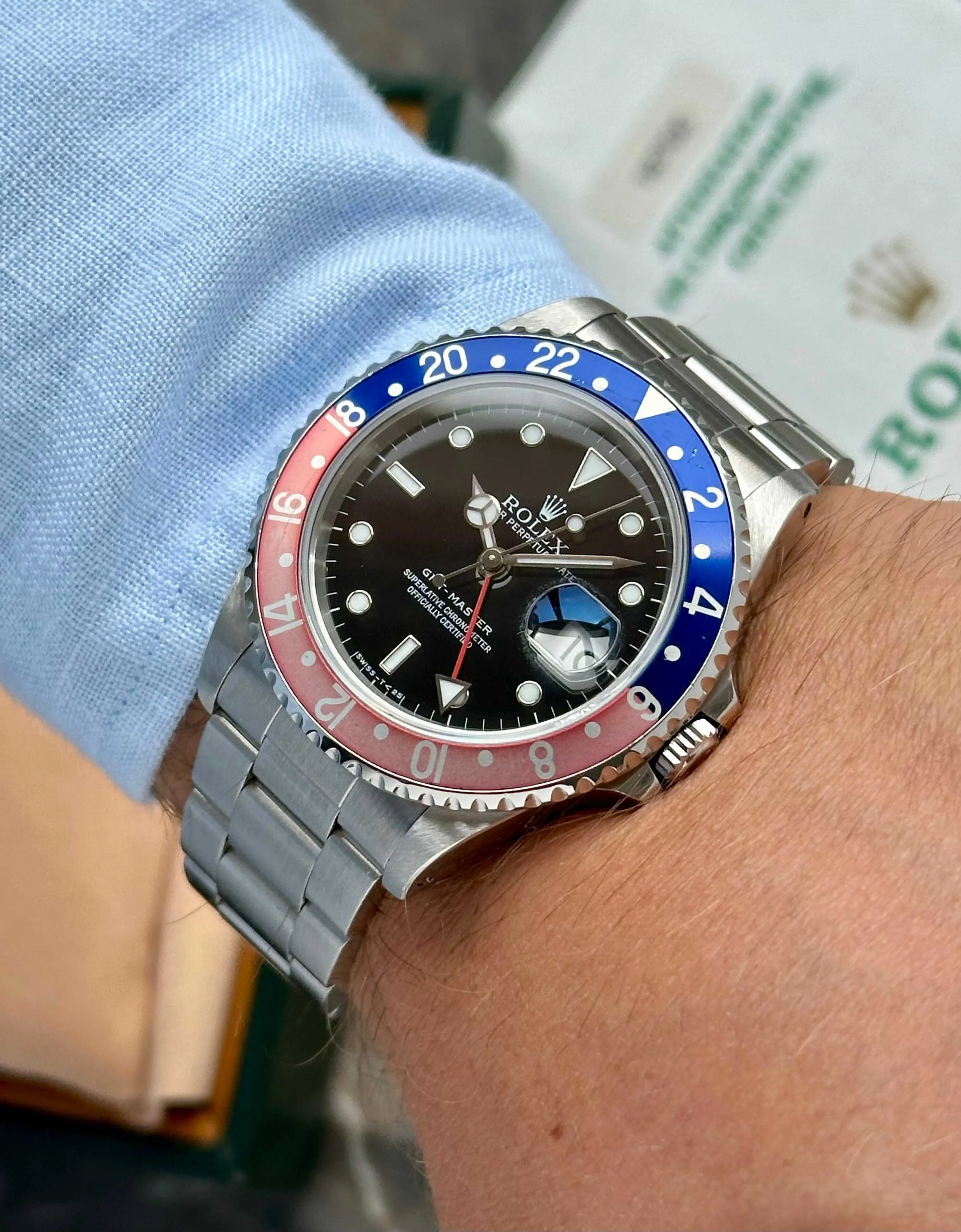 Rolex GMT-Master 16700 40mm Stainless steel Black 2