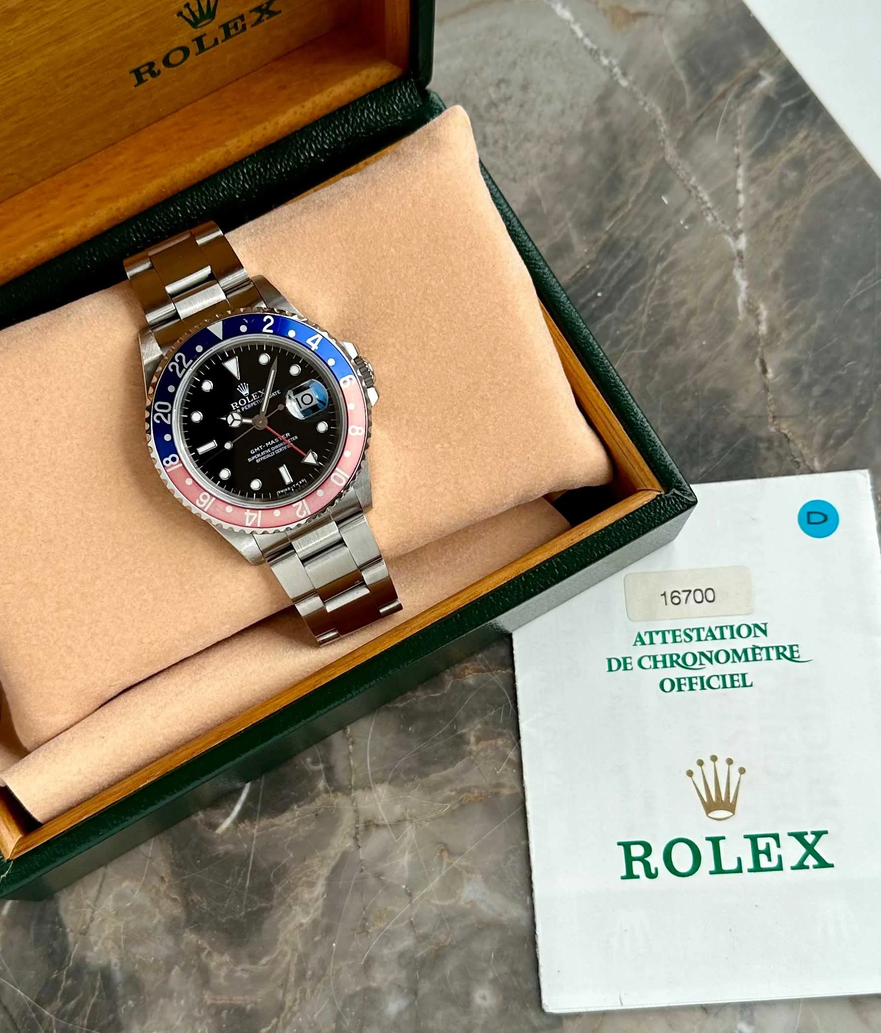 Rolex GMT-Master 16700 40mm Stainless steel Black 3