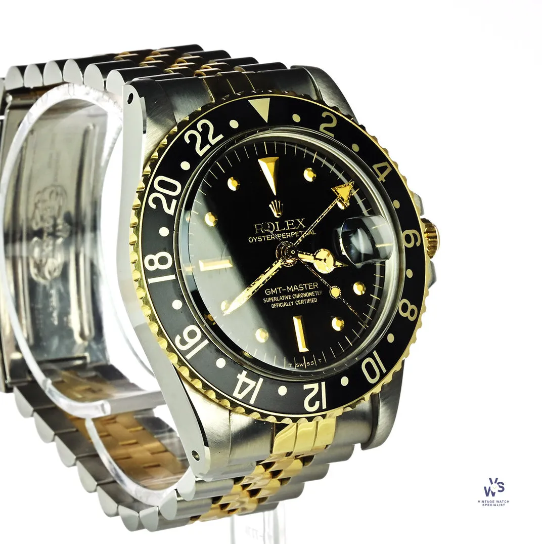 Rolex GMT-Master 1675 40mm Yellow gold and Stainless steel Black 4