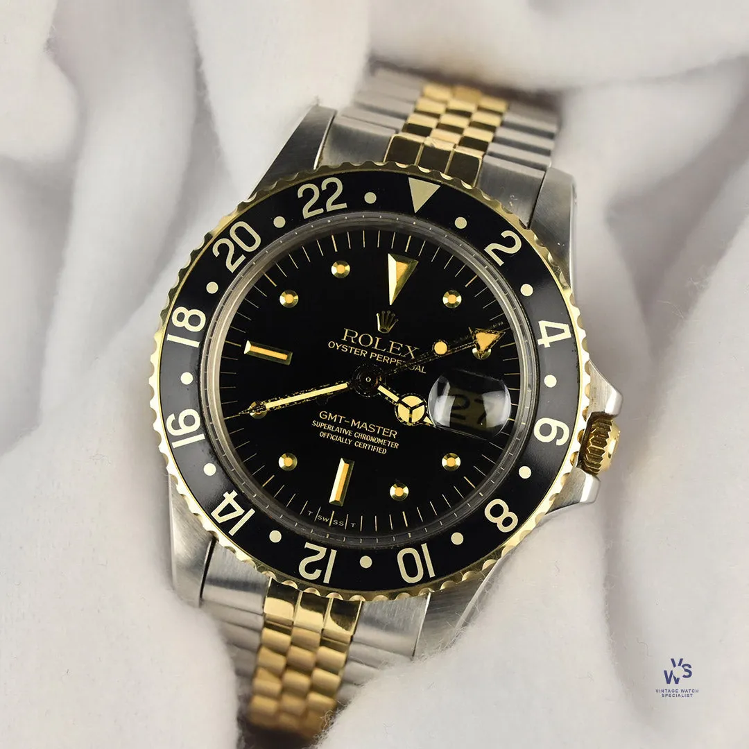 Rolex GMT-Master 1675 40mm Yellow gold and Stainless steel Black 11