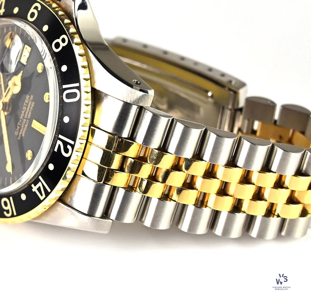 Rolex GMT-Master 1675 40mm Yellow gold and Stainless steel Black 15