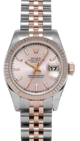 Rolex Lady-Datejust 179171 26mm Stainless steel Rose