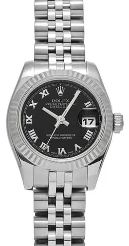 Rolex Lady-Datejust 179174 26mm Stainless steel Black