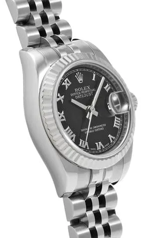 Rolex Lady-Datejust 179174 26mm Stainless steel Black 2