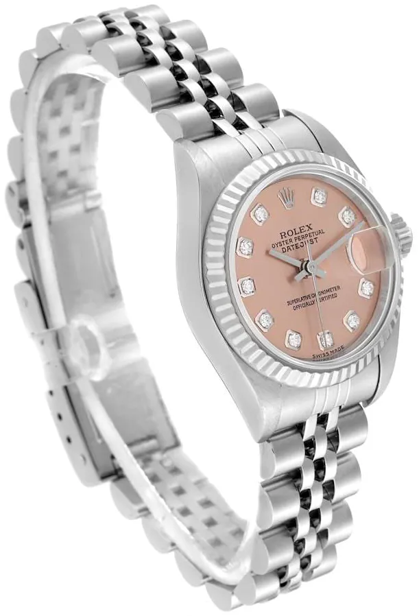 Rolex Lady-Datejust 79174 26mm Stainless steel Salmon 2