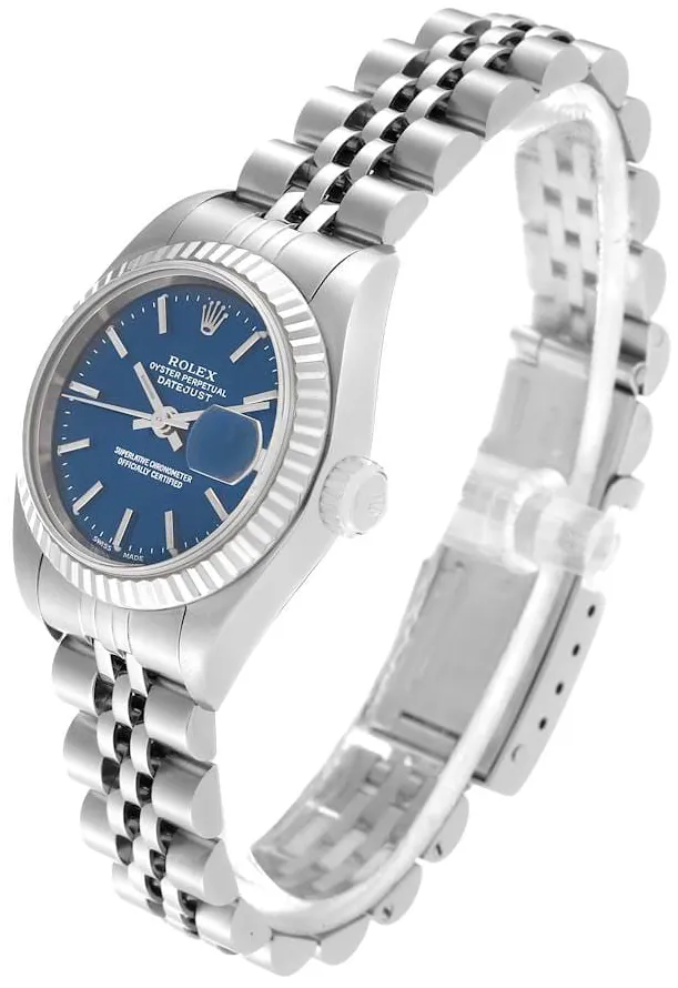 Rolex Lady-Datejust 79174 26mm Stainless steel Blue 1