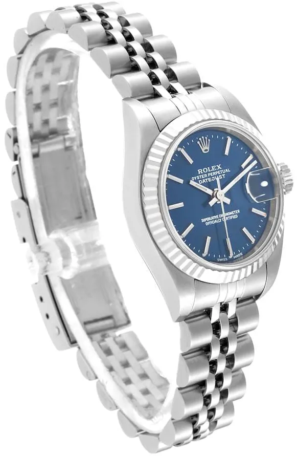 Rolex Lady-Datejust 79174 26mm Stainless steel Blue 2