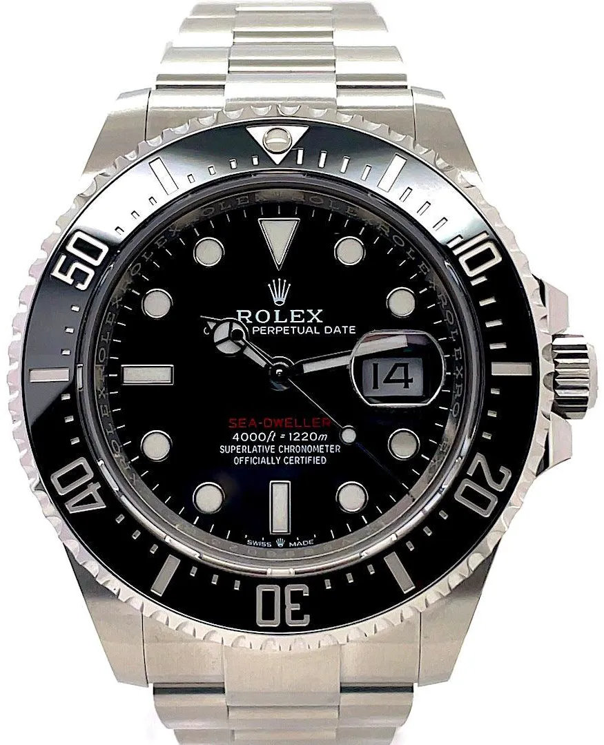 Rolex Sea-Dweller 126600 43mm Stainless steel Black