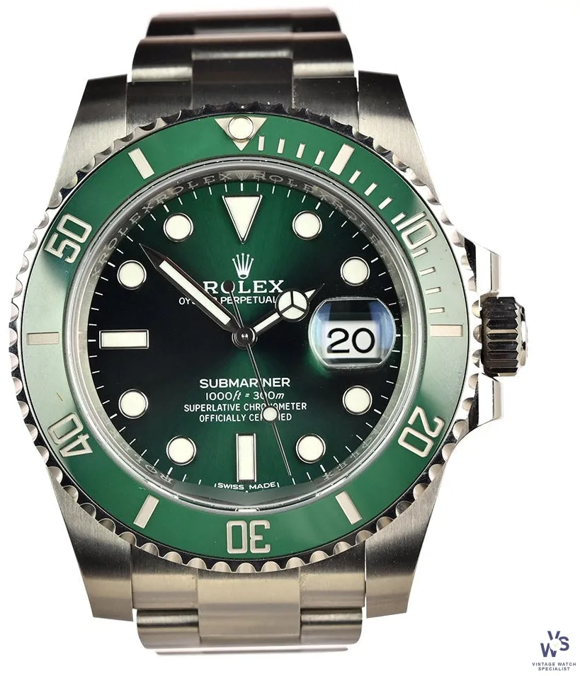 Rolex Submariner 116610LV 40mm Stainless steel Green