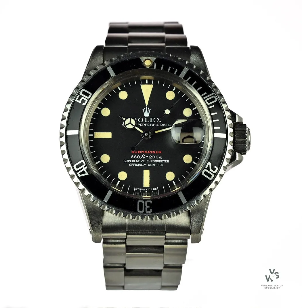 Rolex Submariner 1680 40mm Stainless steel Black