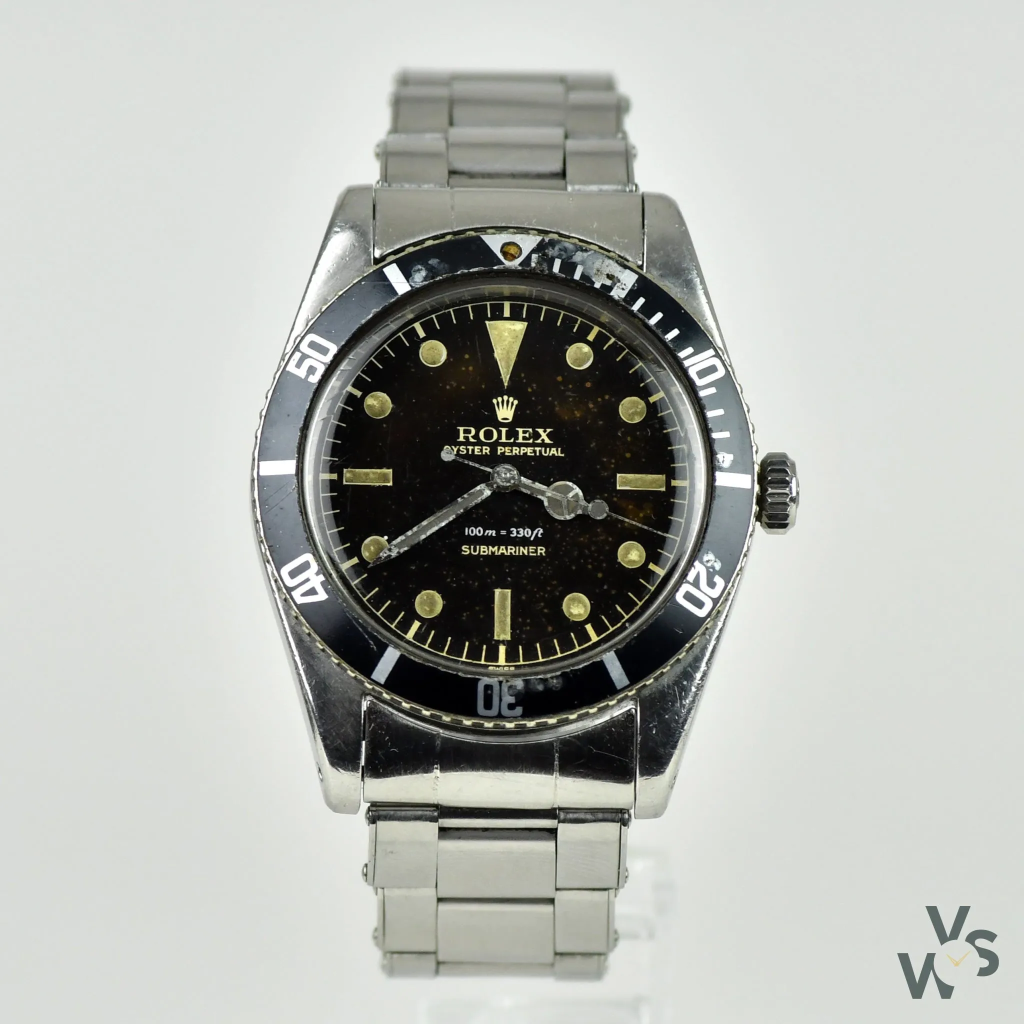 Rolex Submariner 5508 38mm Stainless steel Gilt