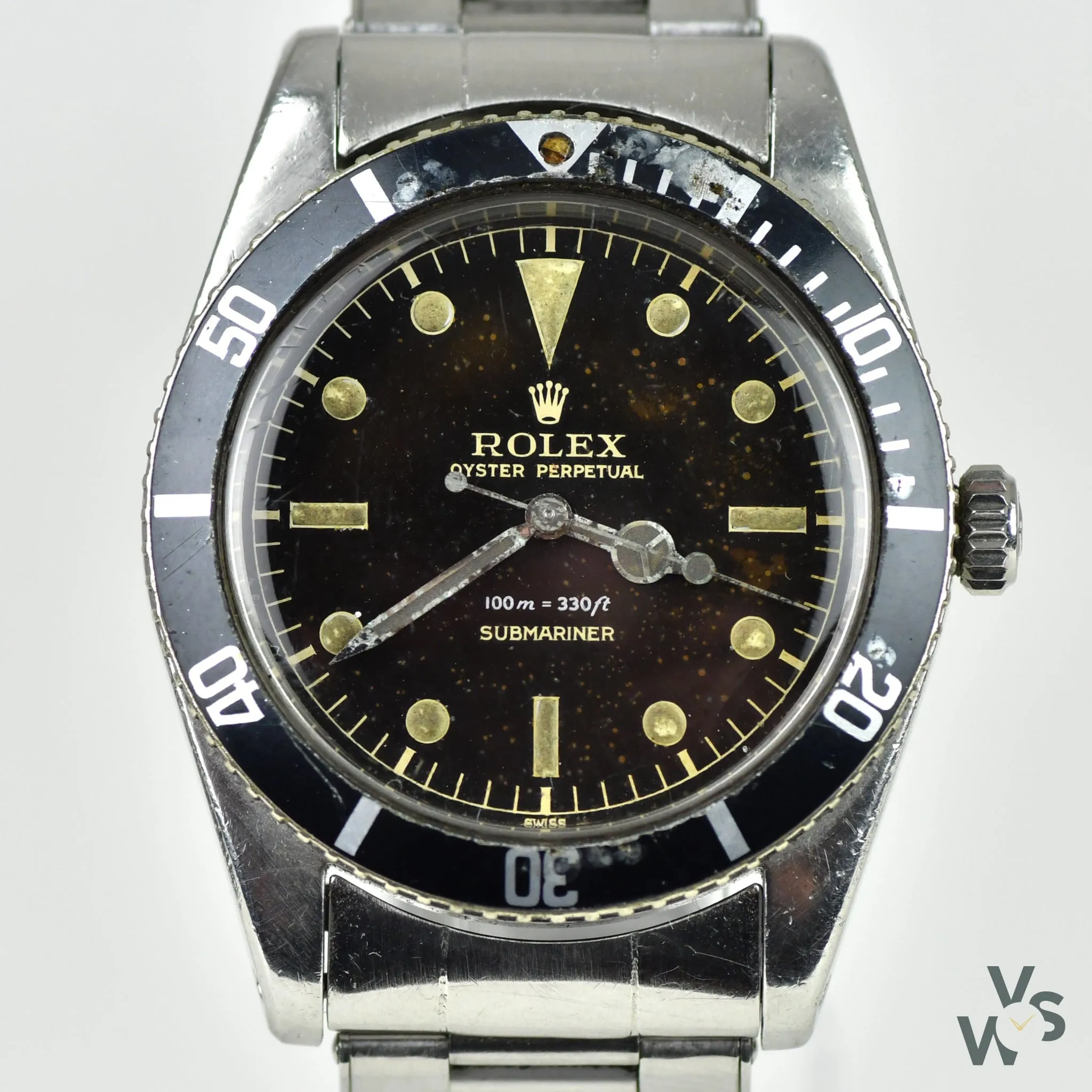 Rolex Submariner 5508 38mm Stainless steel Gilt 7