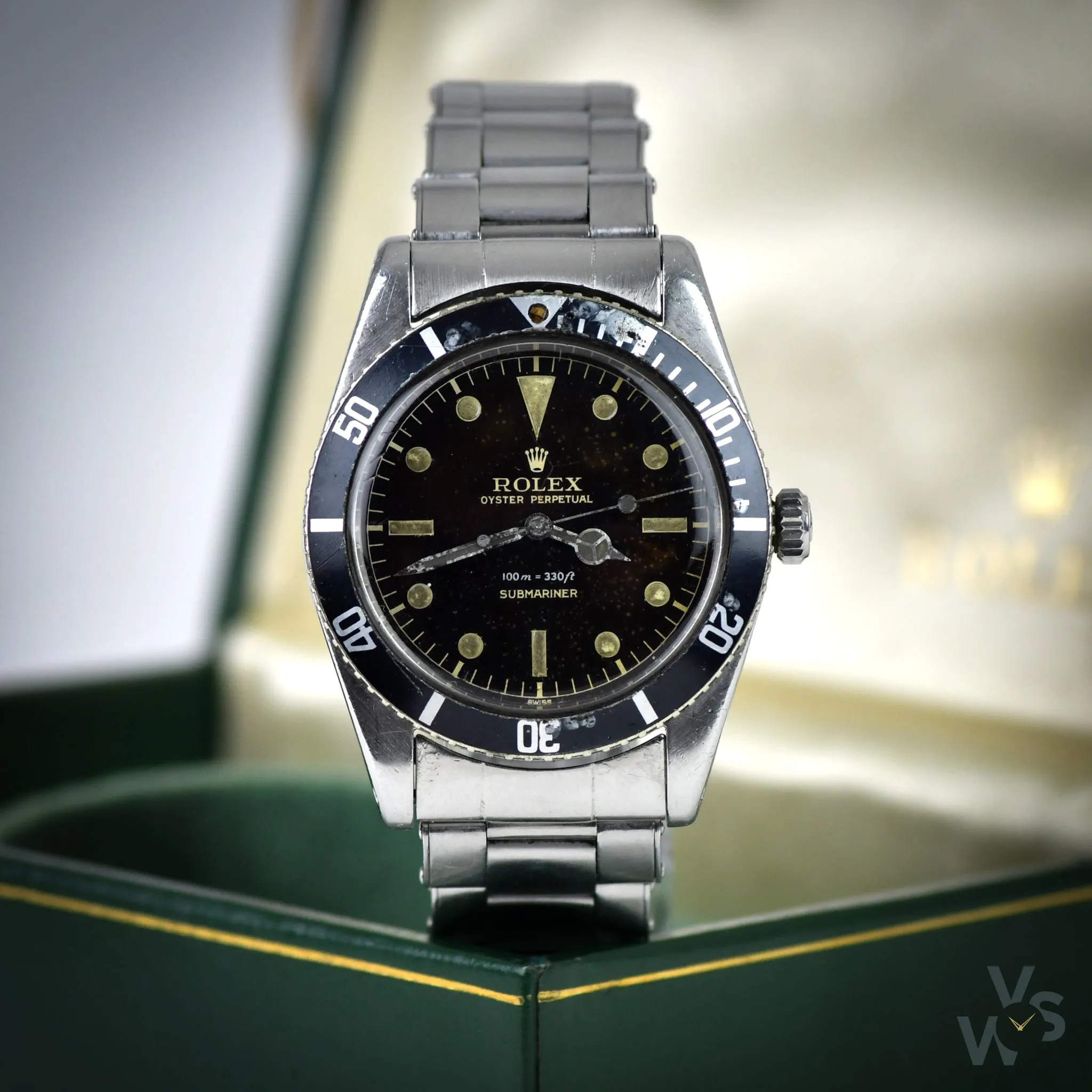 Rolex Submariner 5508 38mm Stainless steel Gilt 9