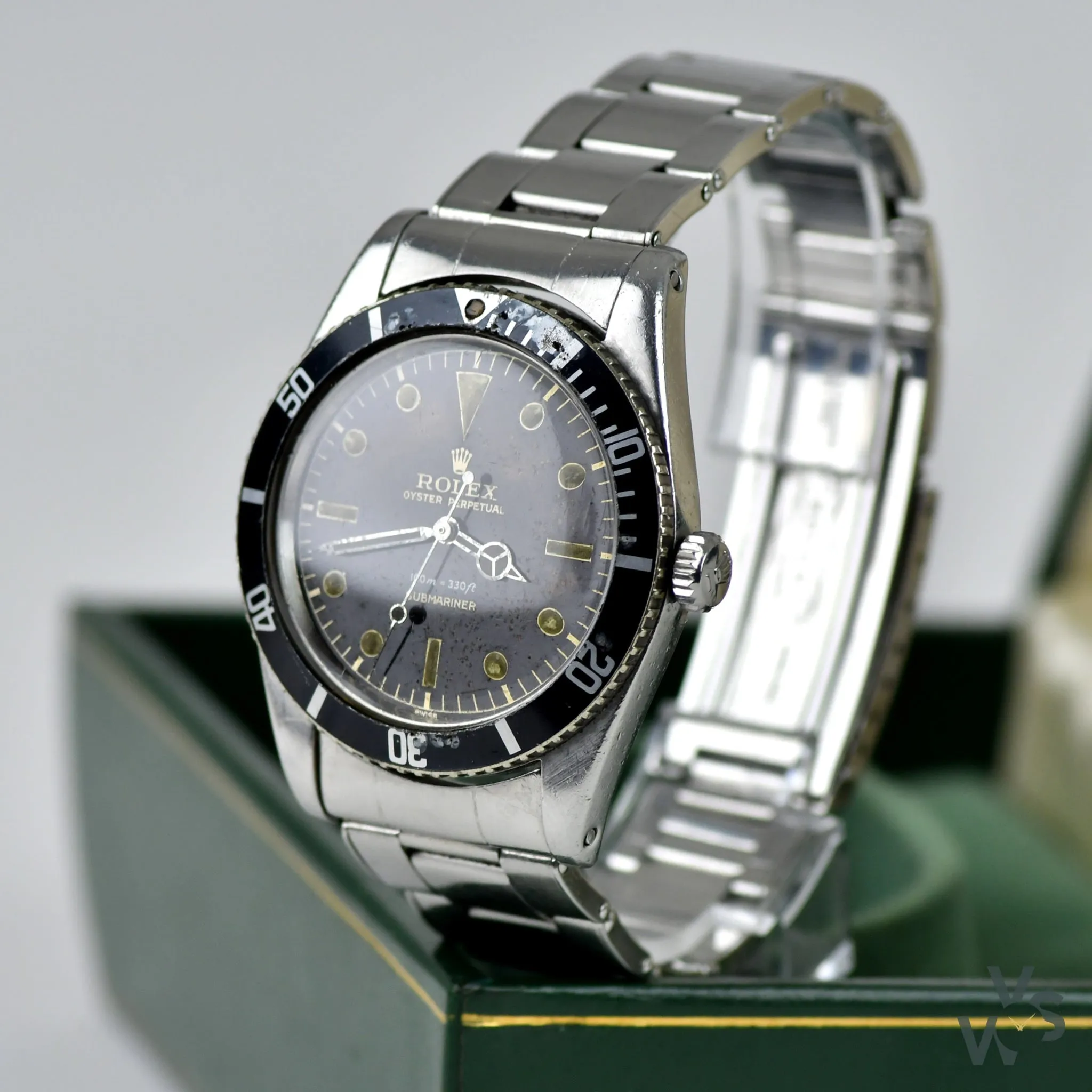 Rolex Submariner 5508 38mm Stainless steel Gilt 10