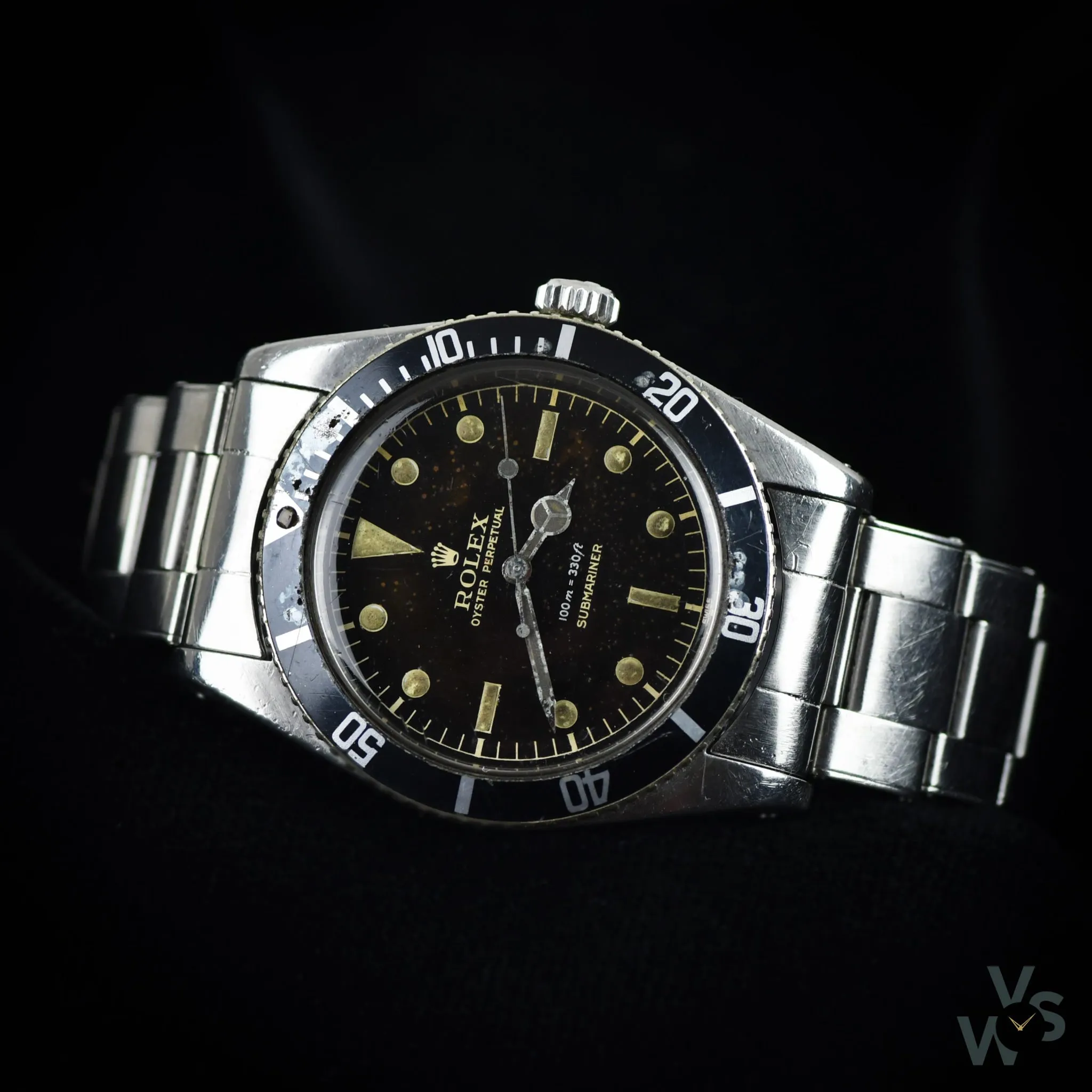 Rolex Submariner 5508 38mm Stainless steel Gilt 12