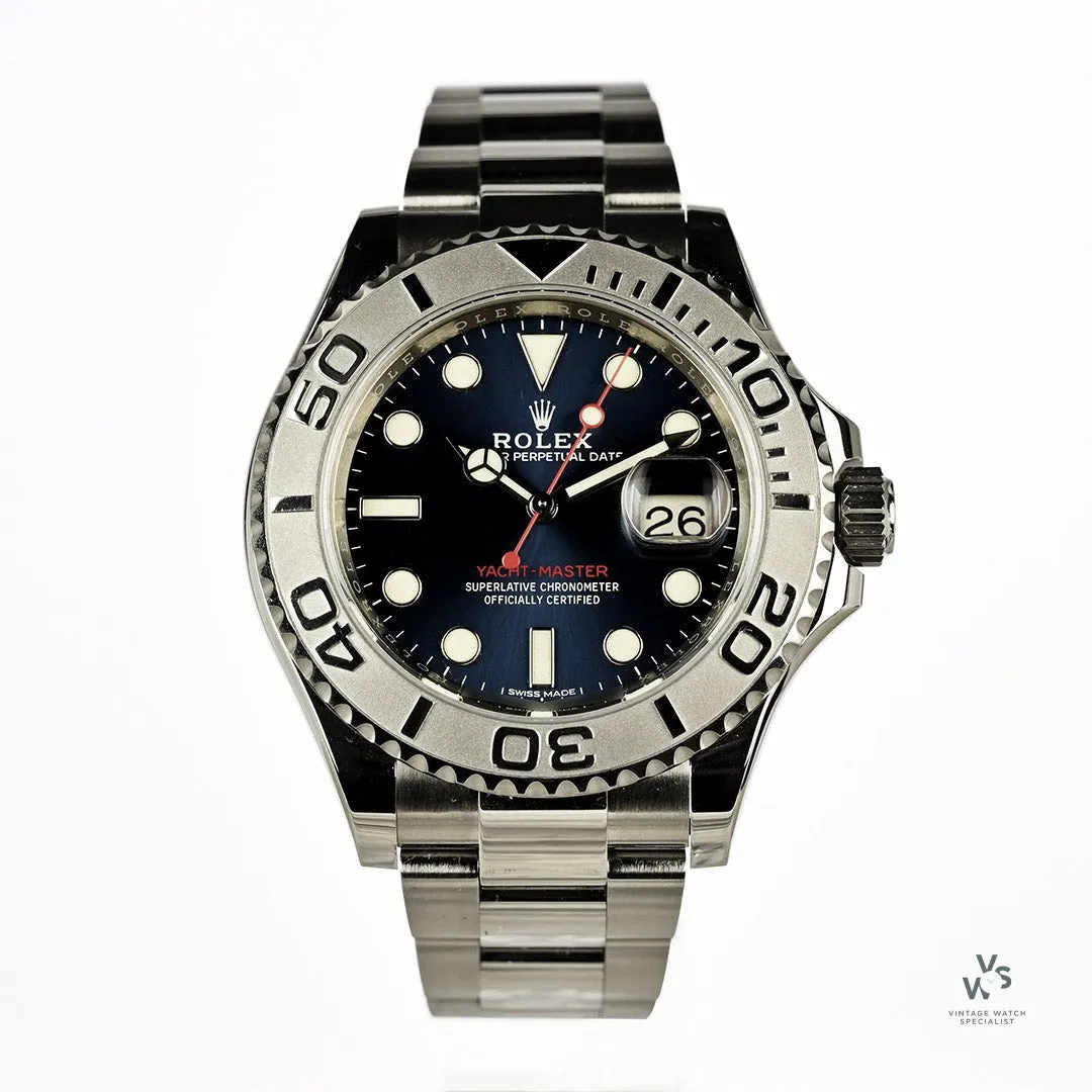 Rolex Yacht-Master 116622 40mm Stainless steel Blue