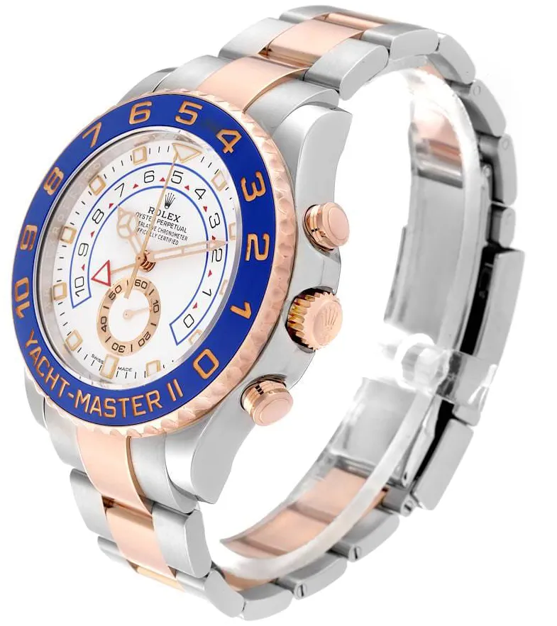 Rolex Yacht-Master II 116681-0002 44mm Oystersteel and Everose gold White 1