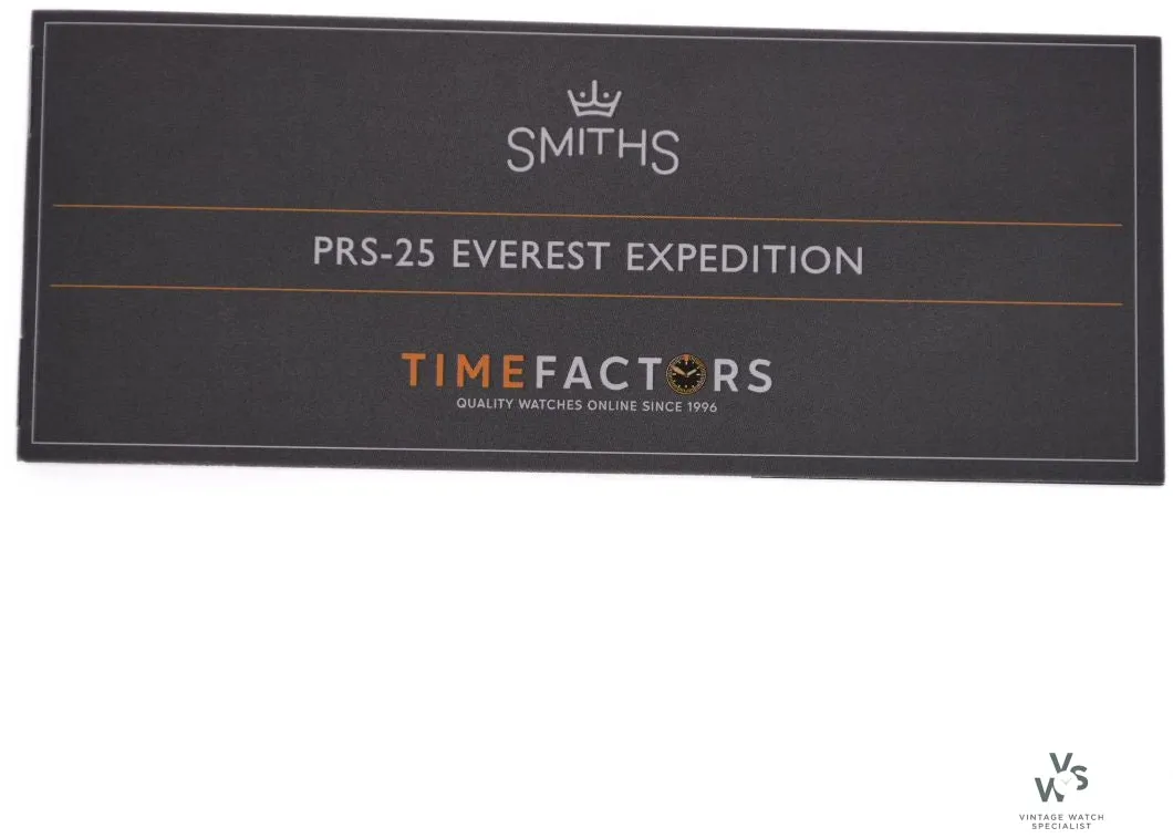 Smiths Everest PRS-25 36mm Stainless steel Cream 11