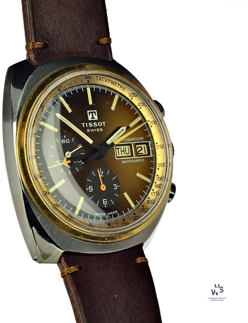 Tissot Navigator 38mm Stainless steel Bronze 3