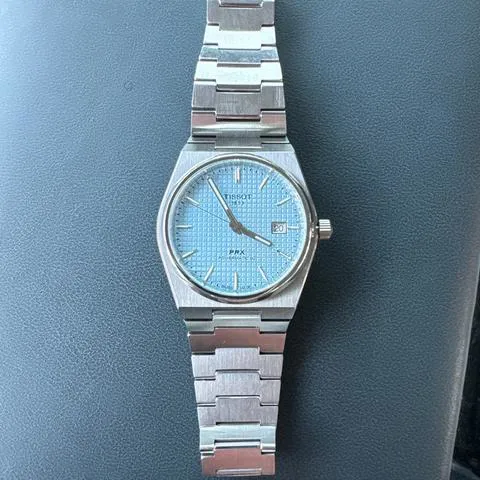 Tissot PRX T137.407.11.351.00 40mm Stainless steel Ice blue 10