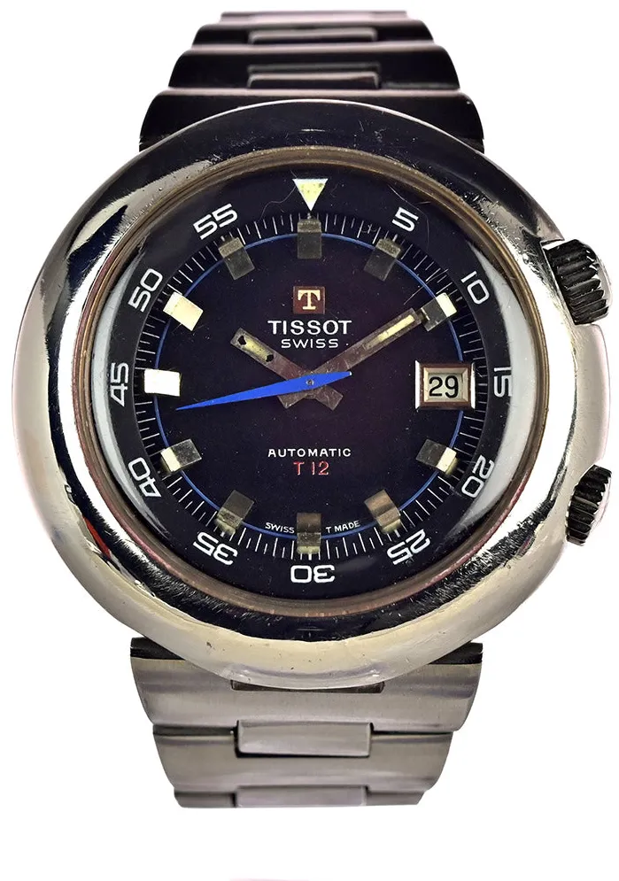 Tissot T12 44644 44mm Stainless steel Black