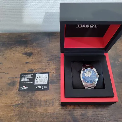 Tissot Gentleman T127.407.11.041.01 40mm Stainless steel Blue 4