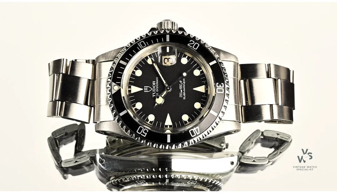 Tudor Submariner 76100 40mm Stainless steel Black 2