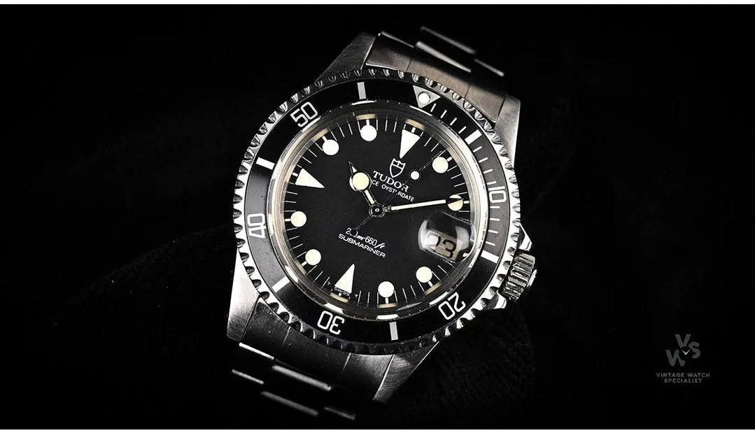 Tudor Submariner 76100 40mm Stainless steel Black 6