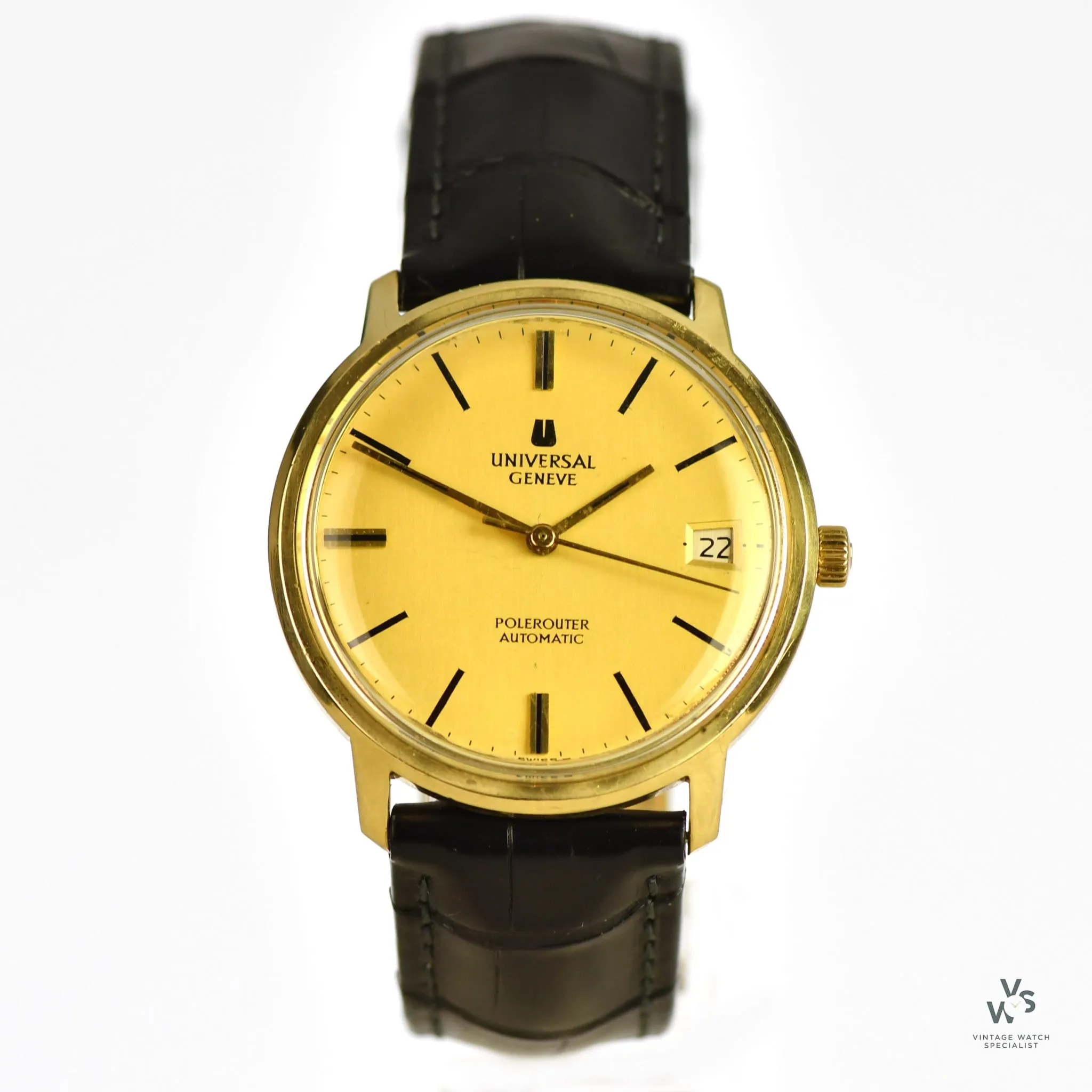 Universal Genève Polerouter Unknown 36mm Yellow gold Gold 2